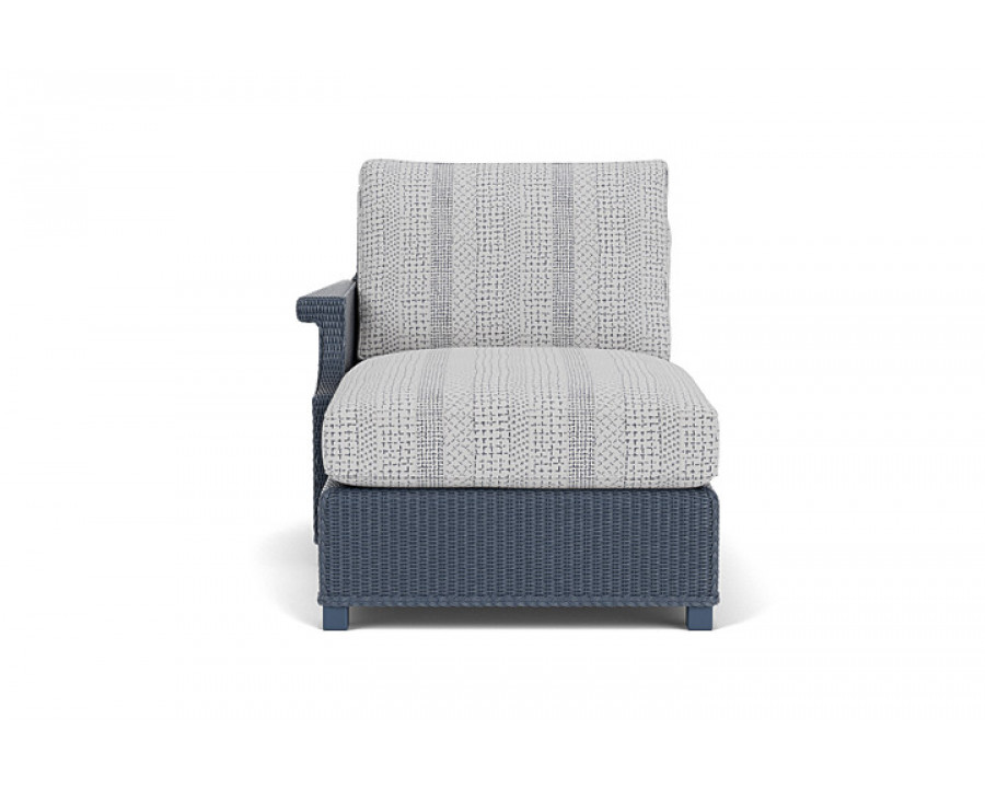 Lloyd Flanders™ Hamptons Right Arm Chaise - Denim Blue