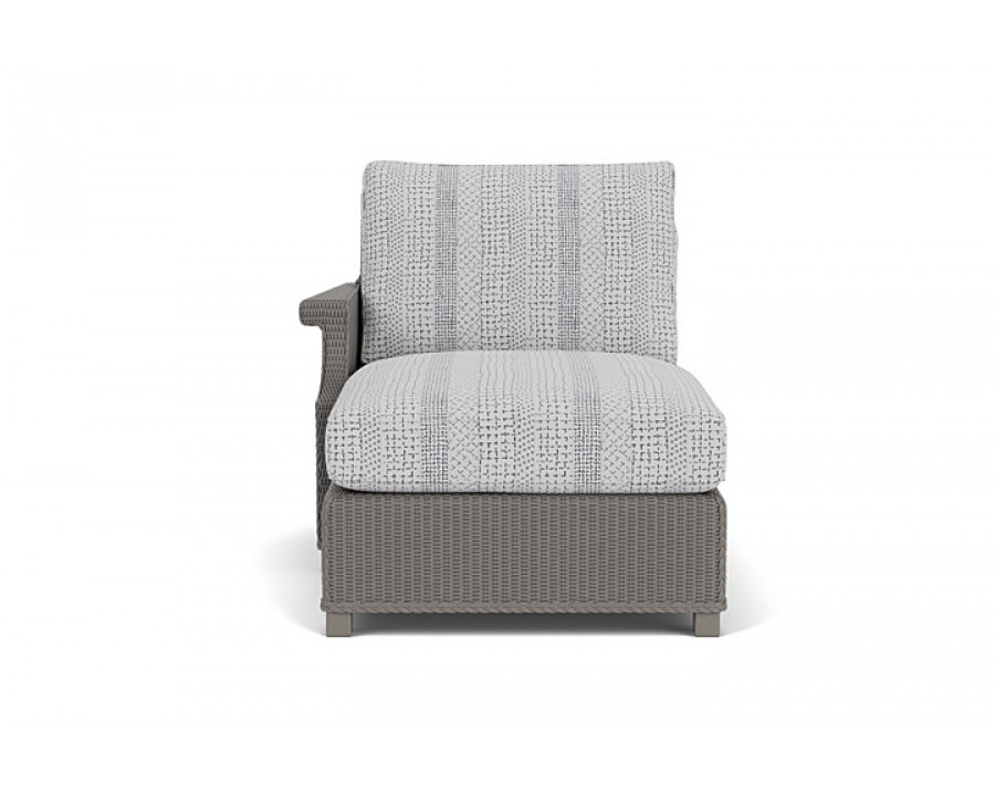 Lloyd Flanders™ Hamptons Right Arm Chaise - Pewter