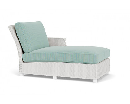 Lloyd Flanders™ Hamptons Left Arm Chaise - Matte White