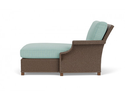 Lloyd Flanders™ Hamptons Left Arm Chaise - Bark