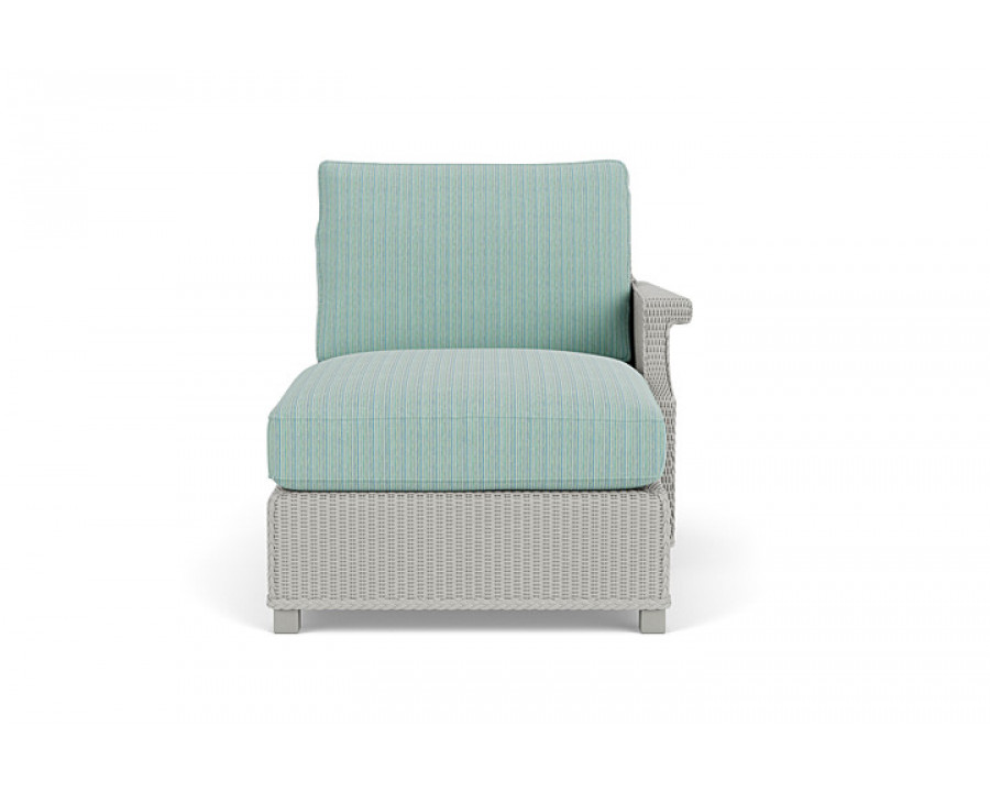 Lloyd Flanders™ Hamptons Left Arm Chaise - Platinum