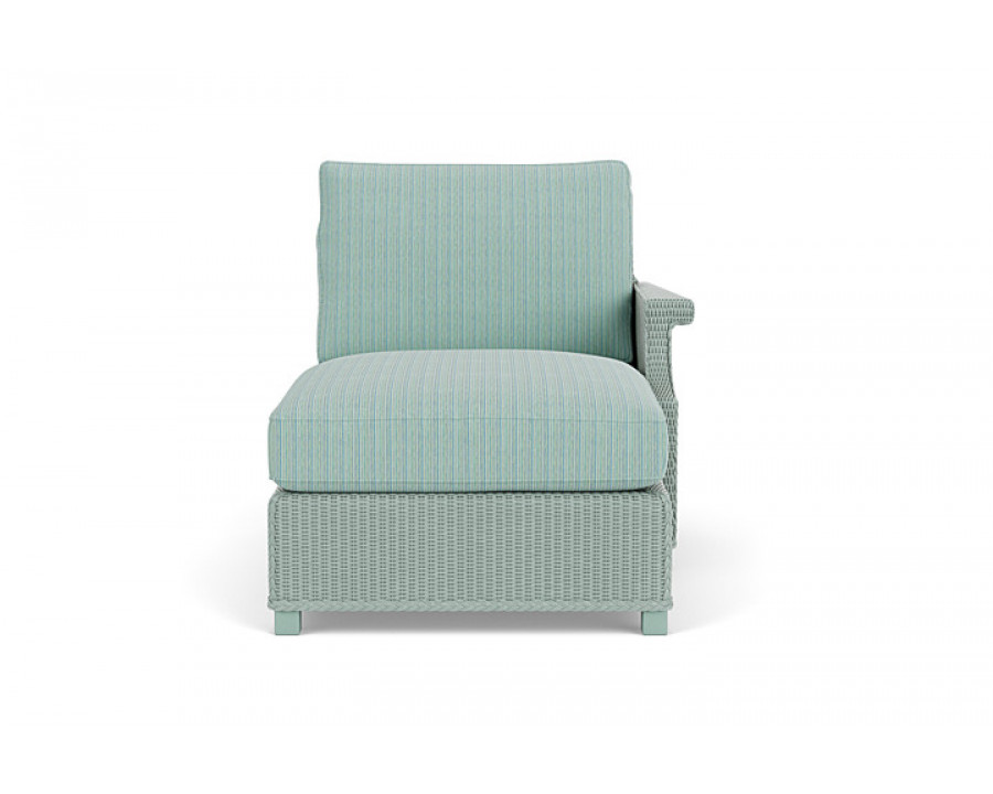 Lloyd Flanders™ Hamptons Left Arm Chaise - Sea Glass