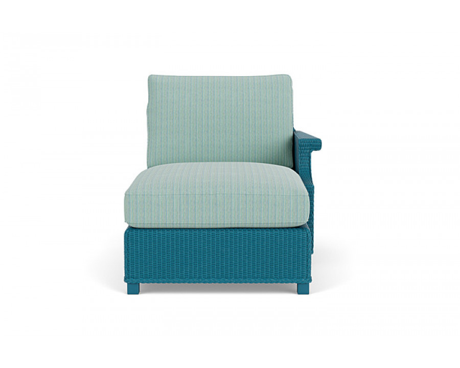 Lloyd Flanders™ Hamptons Left Arm Chaise - Peacock