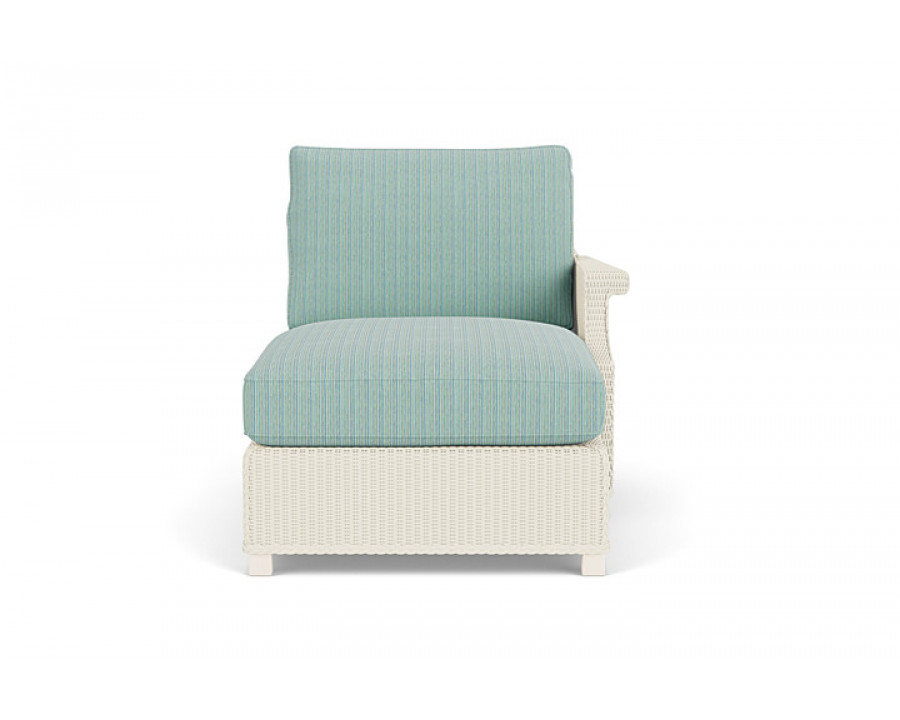 Lloyd Flanders™ Hamptons Left Arm Chaise - Ivory