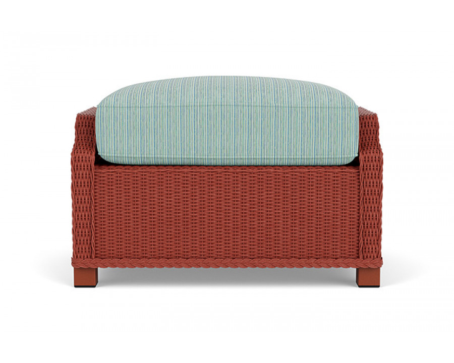 Lloyd Flanders™ Hamptons Ottoman - Terracotta