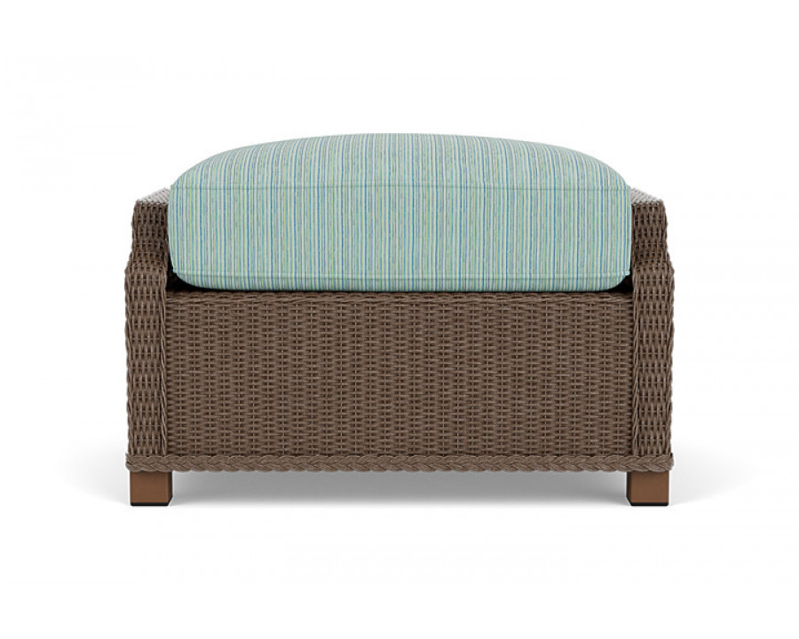 Lloyd Flanders™ Hamptons Ottoman - Bark