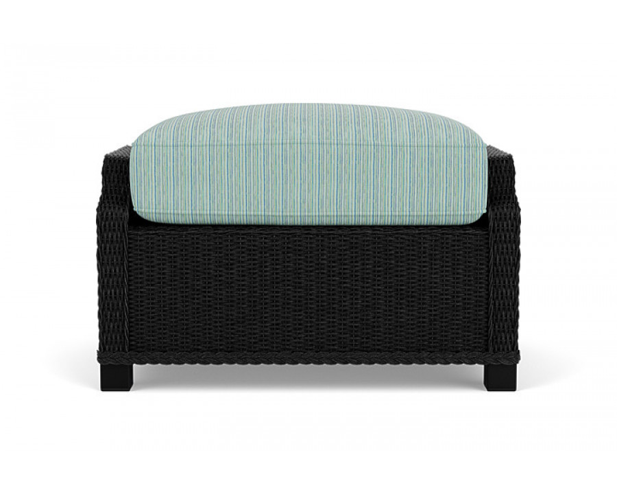 Lloyd Flanders™ Hamptons Ottoman - Ebony