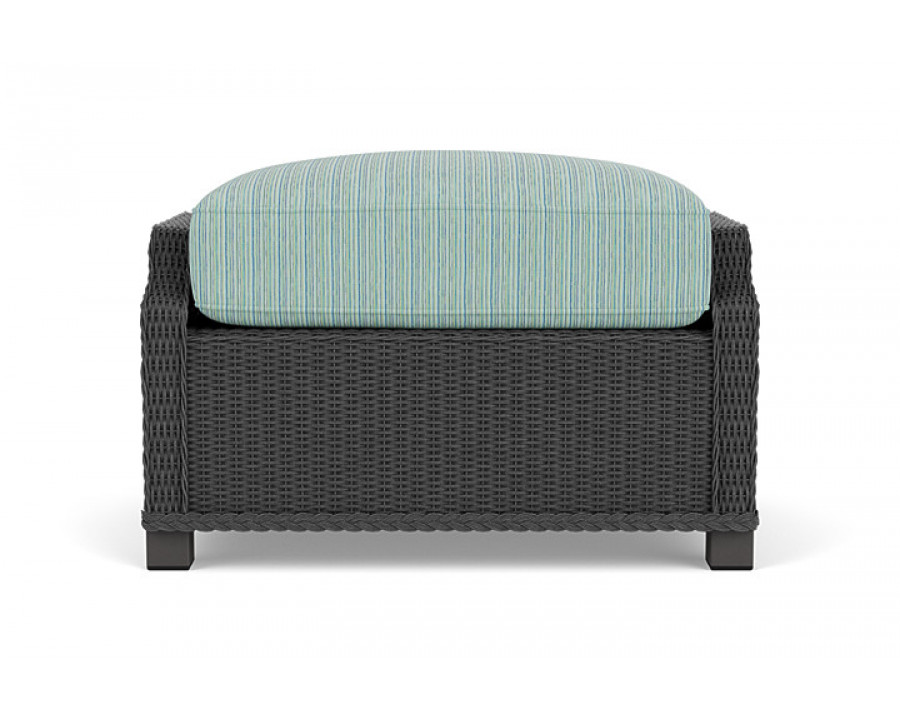 Lloyd Flanders™ Hamptons Ottoman - Charcoal