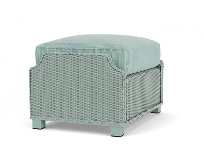 Lloyd Flanders™ Hamptons Ottoman - Sea Glass