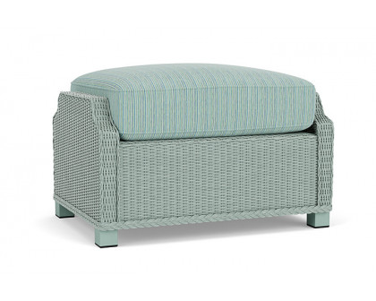 Lloyd Flanders™ Hamptons Ottoman - Sea Glass