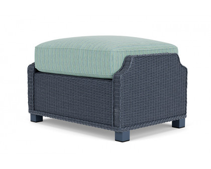 Lloyd Flanders™ Hamptons Ottoman - Denim Blue