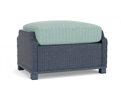 Lloyd Flanders™ Hamptons Ottoman - Denim Blue