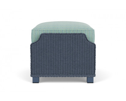 Lloyd Flanders™ Hamptons Ottoman - Denim Blue