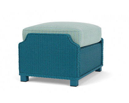 Lloyd Flanders™ Hamptons Ottoman - Peacock