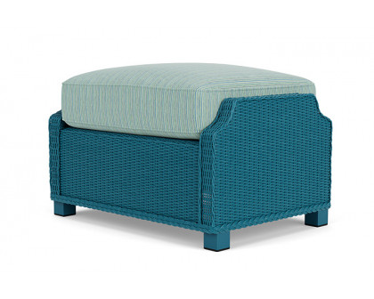 Lloyd Flanders™ Hamptons Ottoman - Peacock