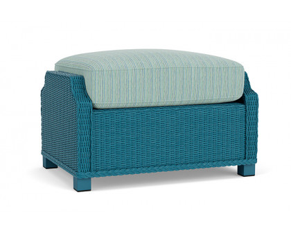 Lloyd Flanders™ Hamptons Ottoman - Peacock