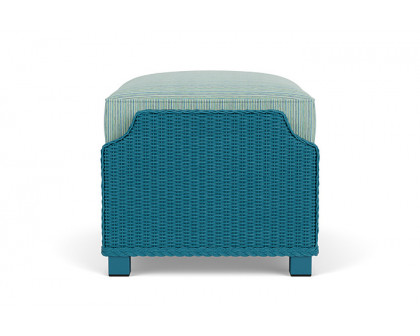 Lloyd Flanders™ Hamptons Ottoman - Peacock