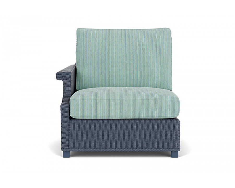 Lloyd Flanders™ Hamptons Right Arm Sectional - Denim Blue