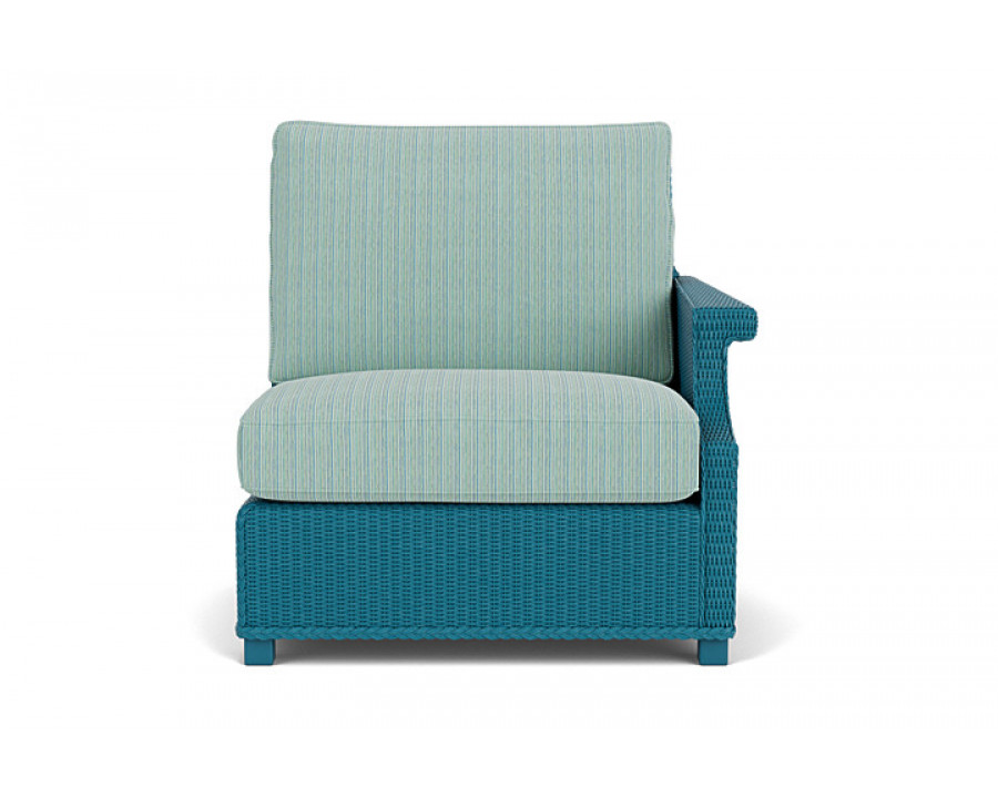 Lloyd Flanders™ Hamptons Left Arm Sectional - Peacock