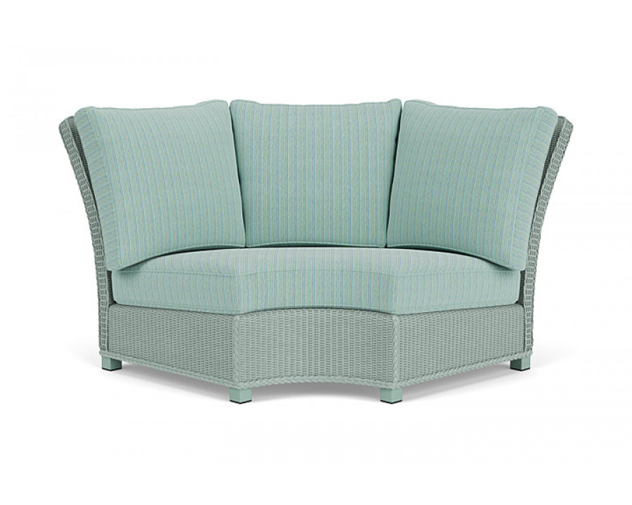 Lloyd Flanders™ Hamptons Wedge Corner Sectional - Sea Glass