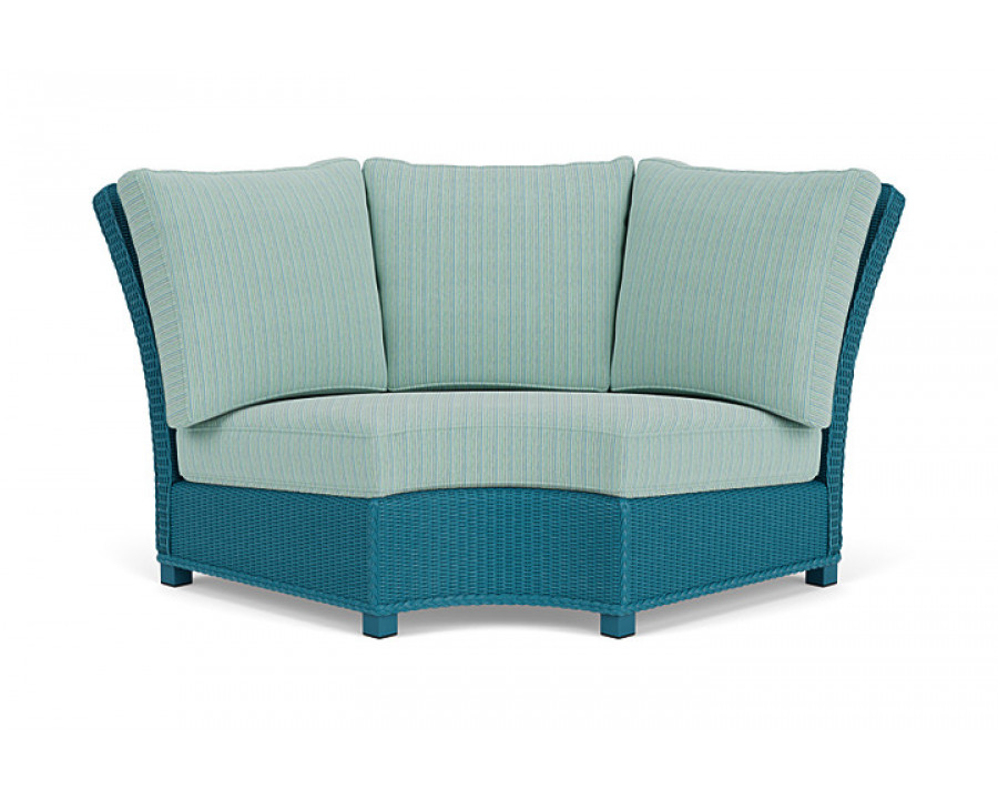 Lloyd Flanders™ Hamptons Wedge Corner Sectional - Peacock