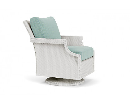 Lloyd Flanders™ Hamptons Swivel Rocker Lounge Chair - Matte White