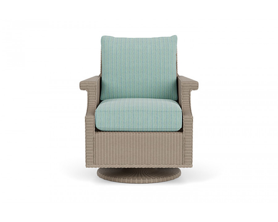 Lloyd Flanders™ Hamptons Swivel Rocker Lounge Chair - French Beige