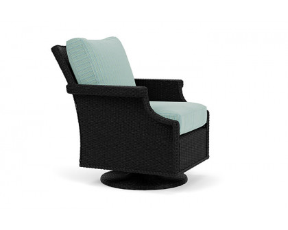 Lloyd Flanders™ Hamptons Swivel Rocker Lounge Chair - Ebony