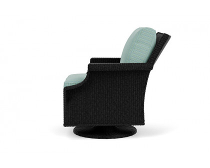 Lloyd Flanders™ Hamptons Swivel Rocker Lounge Chair - Ebony