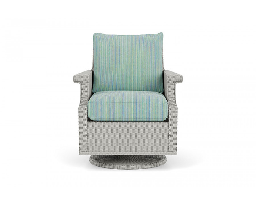 Lloyd Flanders™ Hamptons Swivel Rocker Lounge Chair - Platinum