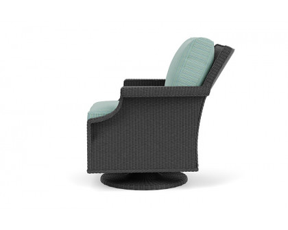 Lloyd Flanders™ Hamptons Swivel Rocker Lounge Chair - Charcoal