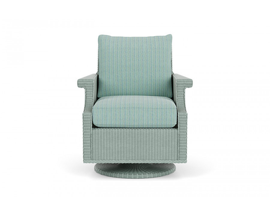 Lloyd Flanders™ Hamptons Swivel Rocker Lounge Chair - Sea Glass