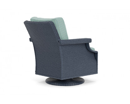 Lloyd Flanders™ Hamptons Swivel Rocker Lounge Chair - Denim Blue