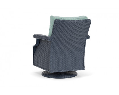 Lloyd Flanders™ Hamptons Swivel Rocker Lounge Chair - Denim Blue