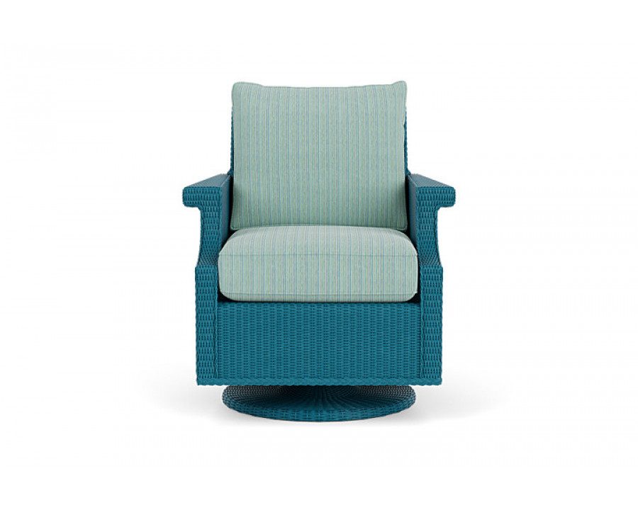 Lloyd Flanders™ Hamptons Swivel Rocker Lounge Chair - Peacock