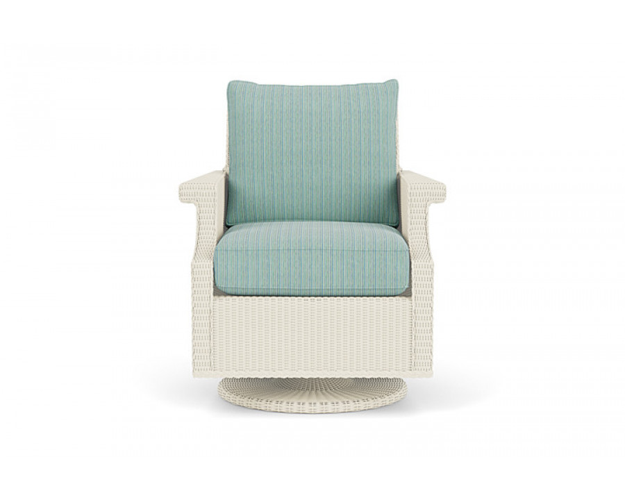 Lloyd Flanders™ Hamptons Swivel Rocker Lounge Chair - Ivory