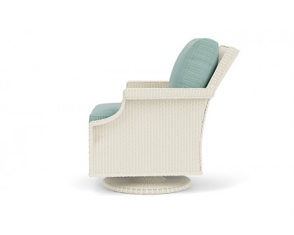 Lloyd Flanders™ Hamptons Swivel Rocker Lounge Chair - Ivory