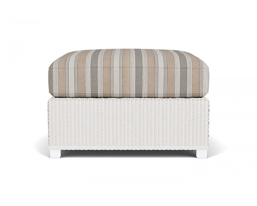 Lloyd Flanders™ Hamptons Large Ottoman - White