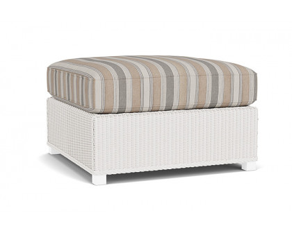 Lloyd Flanders™ Hamptons Large Ottoman - White