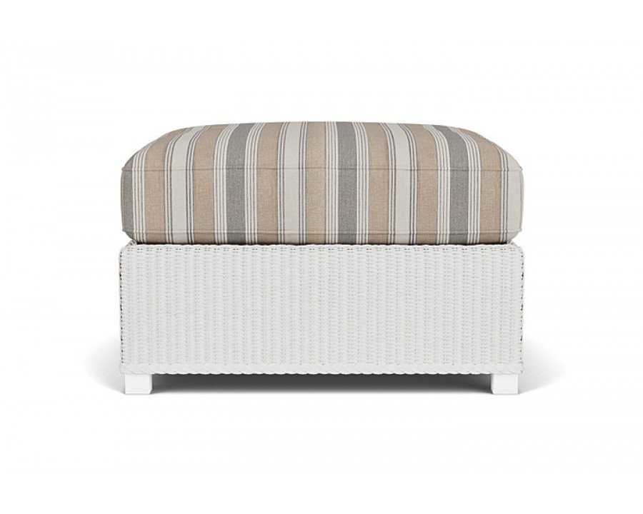 Lloyd Flanders™ Hamptons Large Ottoman - Matte White