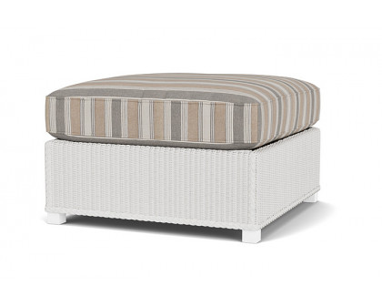 Lloyd Flanders™ Hamptons Large Ottoman - Matte White