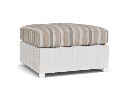 Lloyd Flanders™ Hamptons Large Ottoman - Matte White