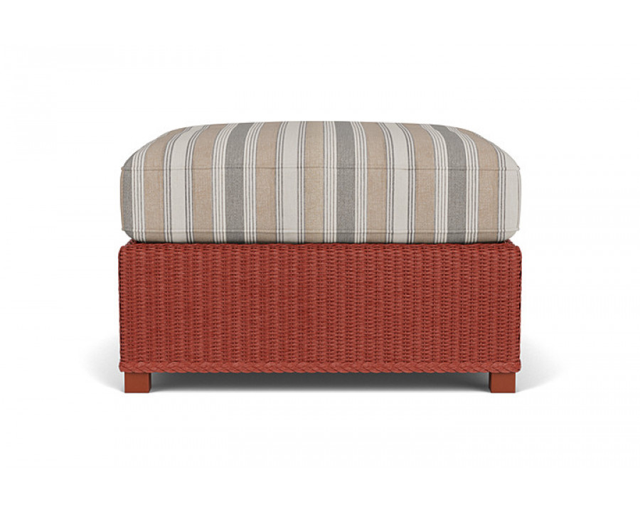 Lloyd Flanders™ Hamptons Large Ottoman - Terracotta