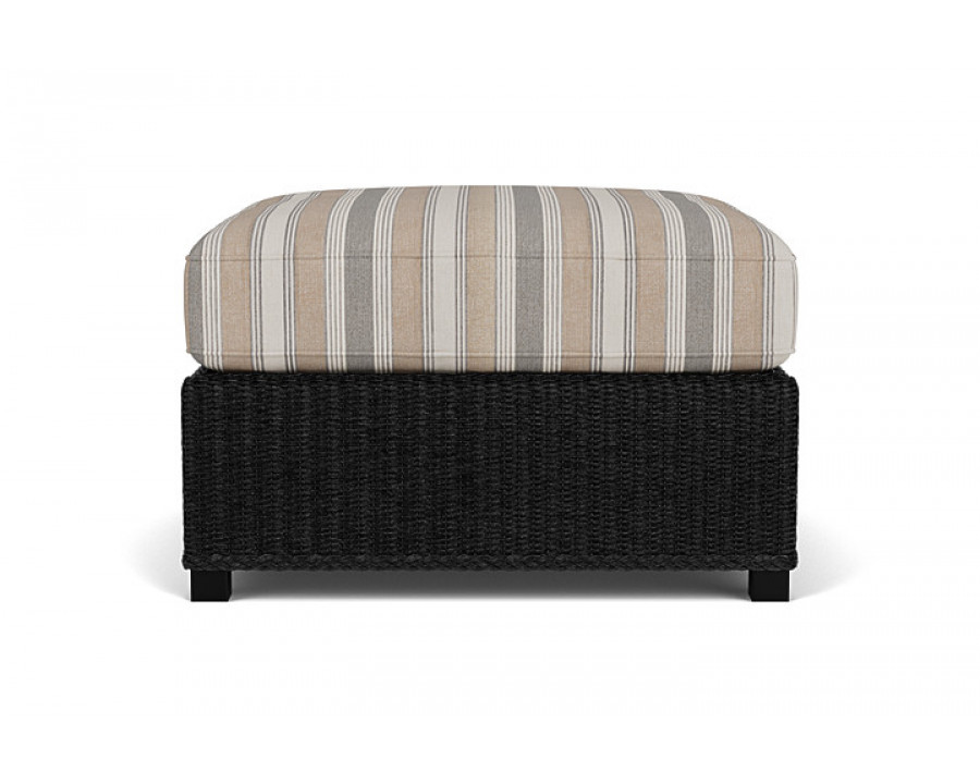 Lloyd Flanders™ Hamptons Large Ottoman - Ebony