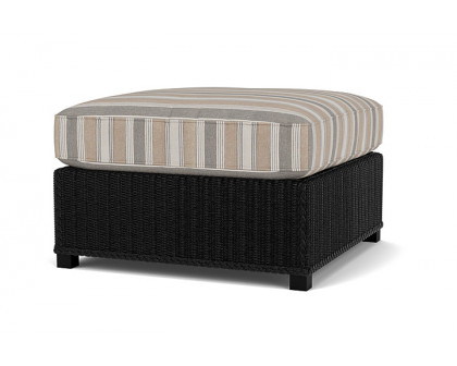 Lloyd Flanders™ Hamptons Large Ottoman - Ebony