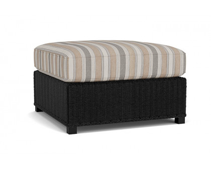 Lloyd Flanders™ Hamptons Large Ottoman - Ebony