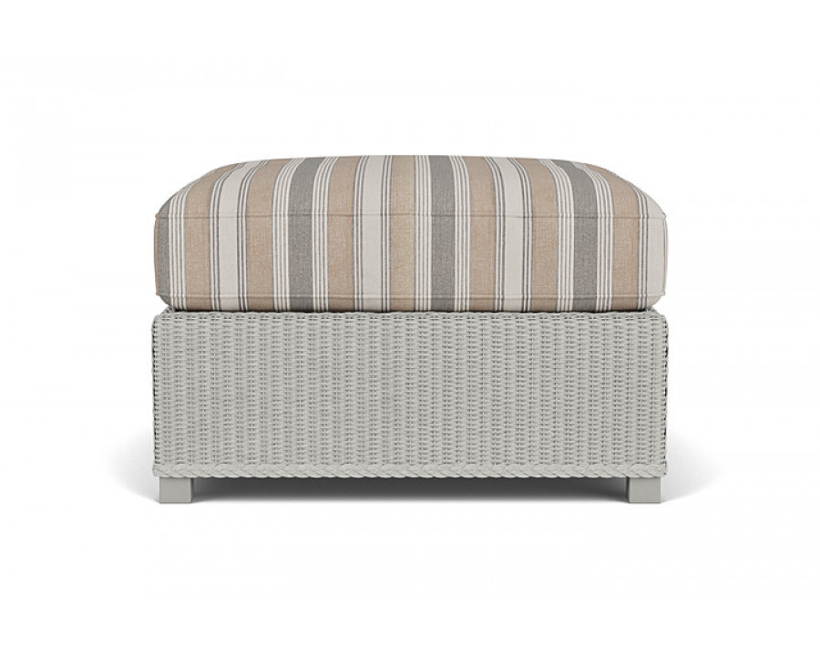 Lloyd Flanders™ Hamptons Large Ottoman - Platinum