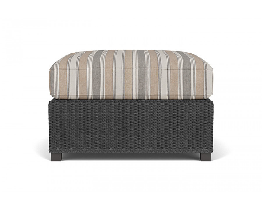 Lloyd Flanders™ Hamptons Large Ottoman - Charcoal