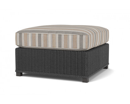 Lloyd Flanders™ Hamptons Large Ottoman - Charcoal