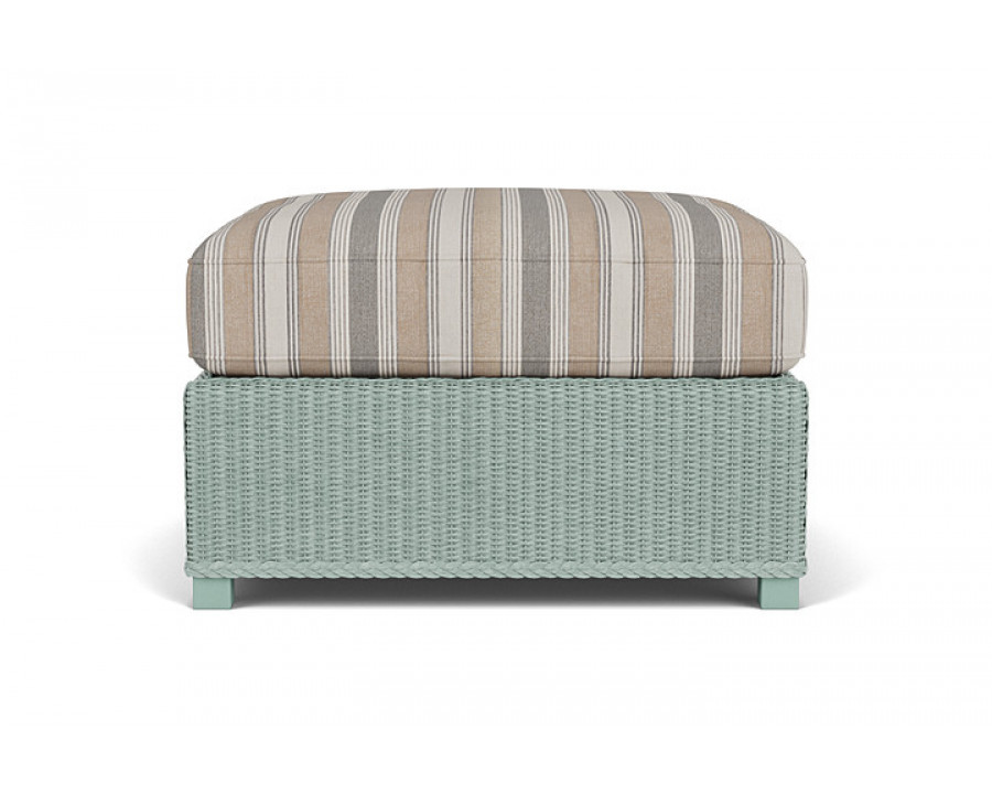 Lloyd Flanders™ Hamptons Large Ottoman - Sea Glass